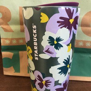 Starbucks Pansy Travel Cup